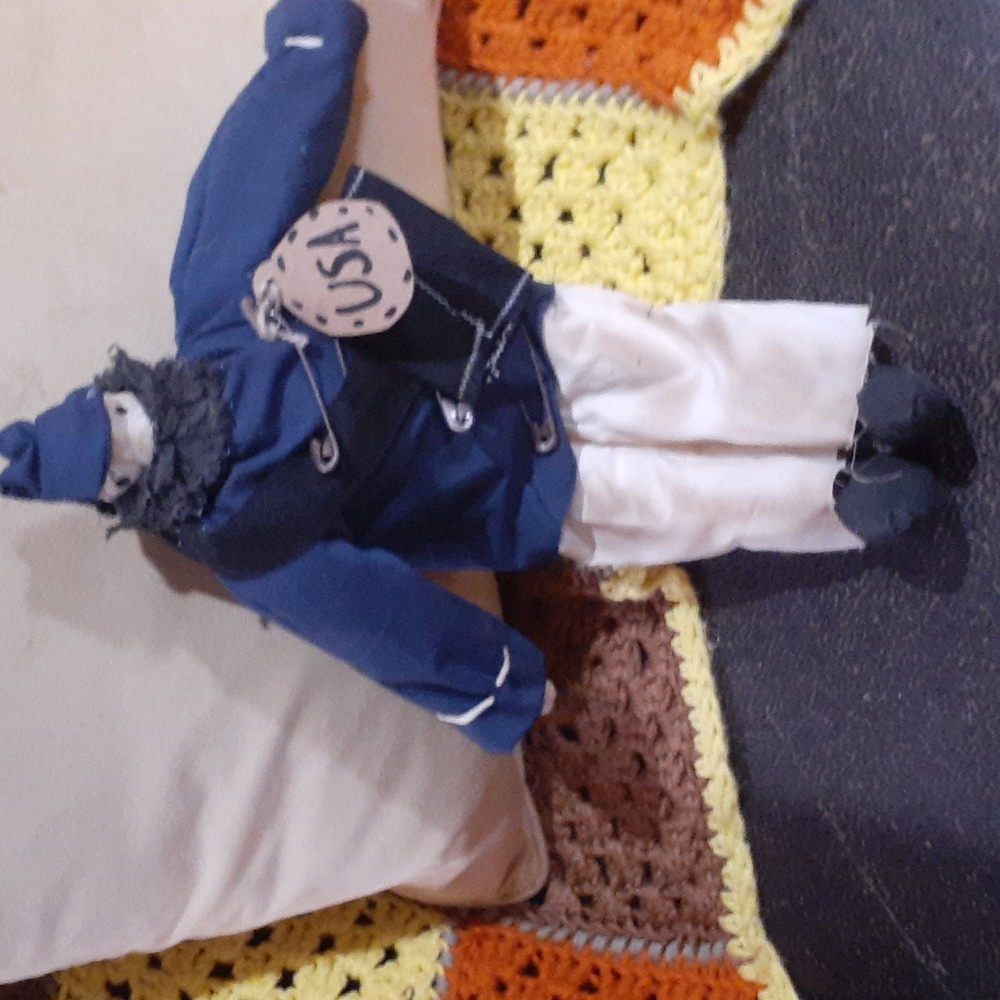 Civil war soldier doll